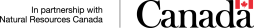 Logo: In partnershop with Natural Resources Canada - Canada