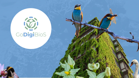 Banner with Godigibios-Logo